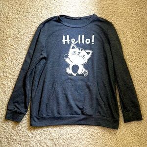 Cat Sweatshirt